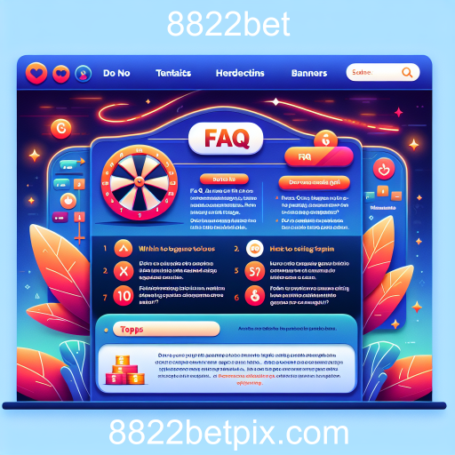 Entendendo a Seção de Perguntas Frequentes no 8822bet